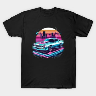 Vaporwave Chevy Camaro T-Shirt